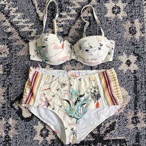 Tory Burch High Waisted Swim Suit